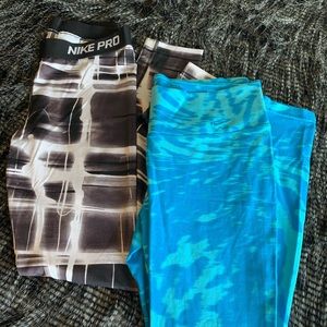 Nike leggings. Set of two.